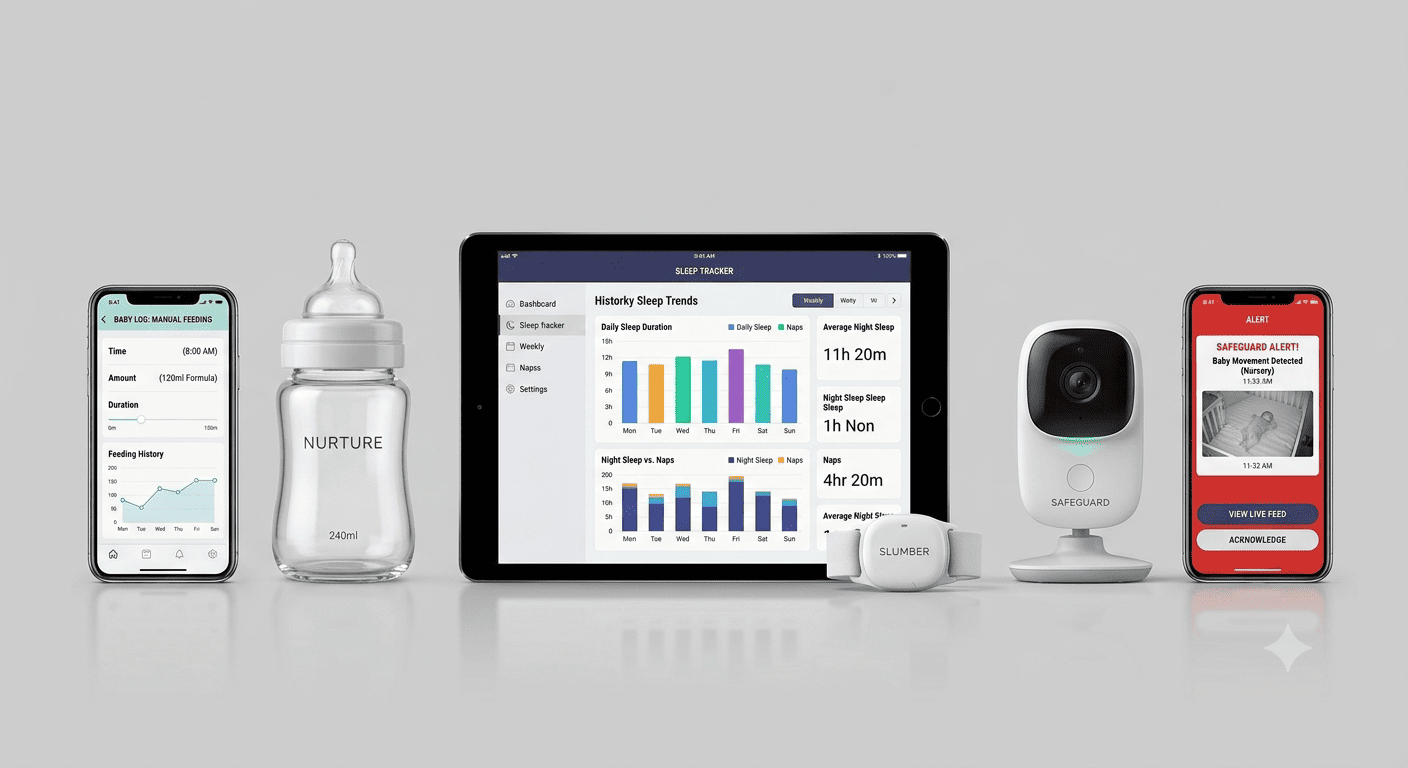 Types of data-driven parenting products